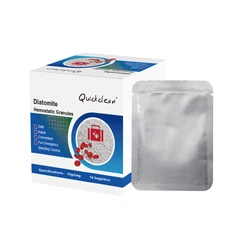 Grânulos hemostáticos de diatomita